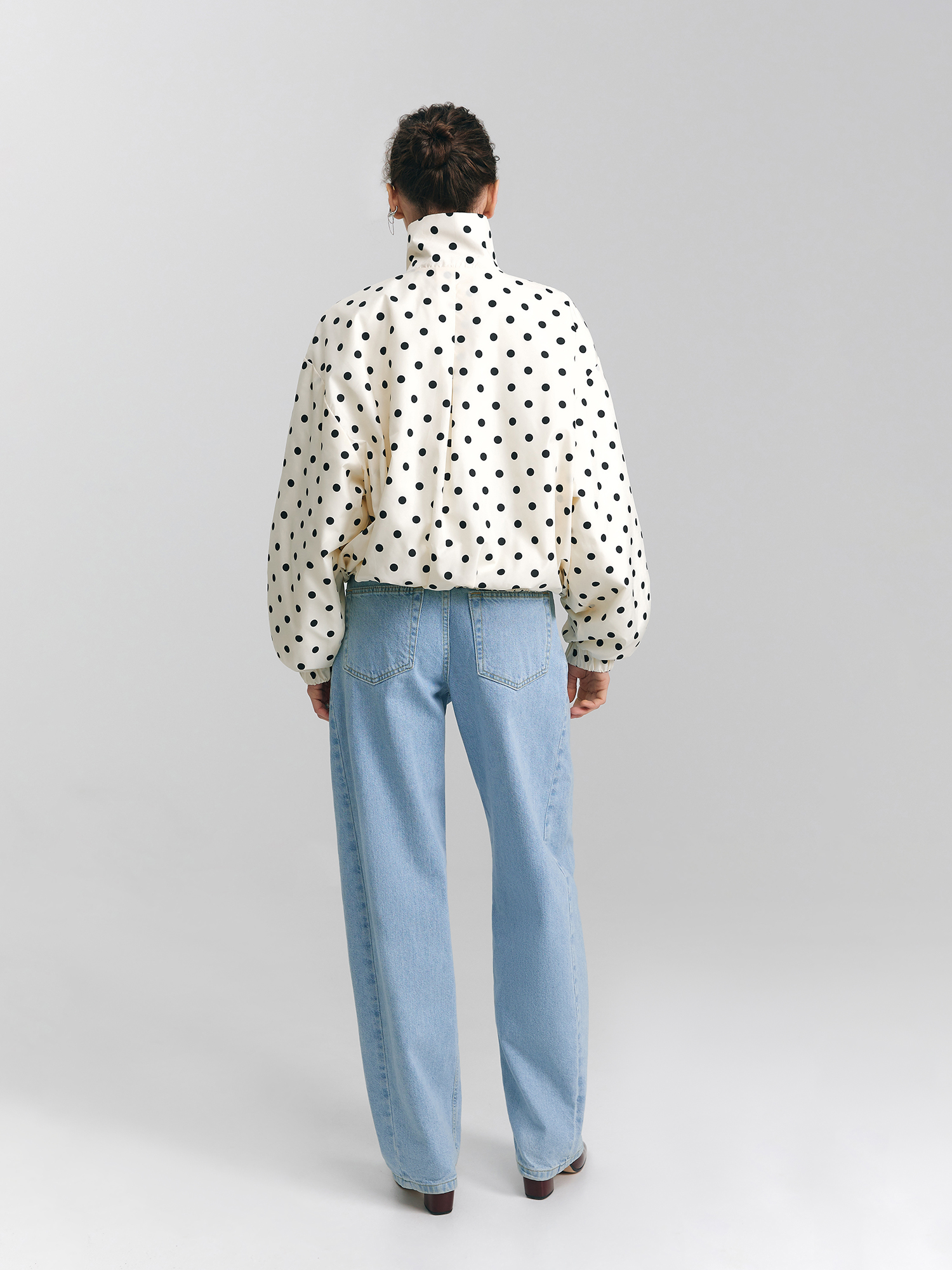 Pea coat, milky