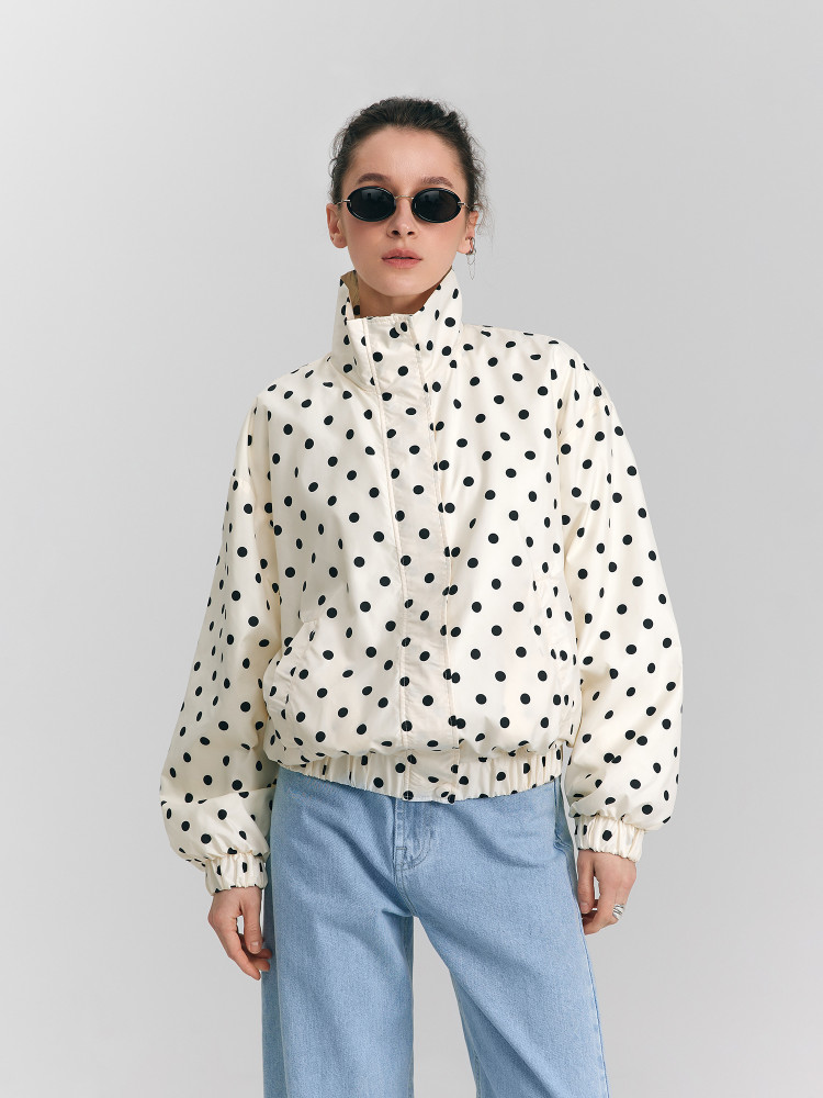 Pea coat, milky