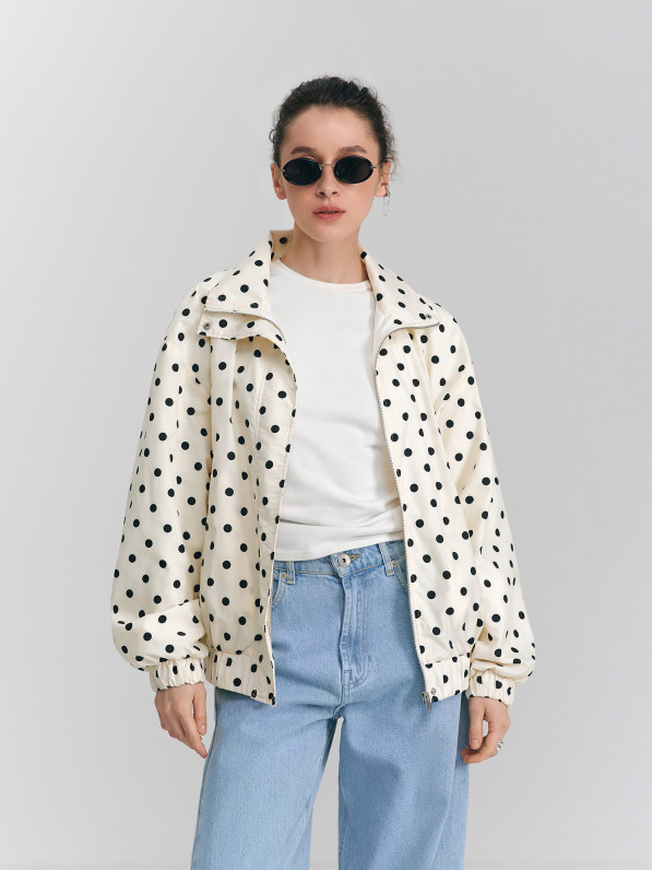 Pea coat, milky