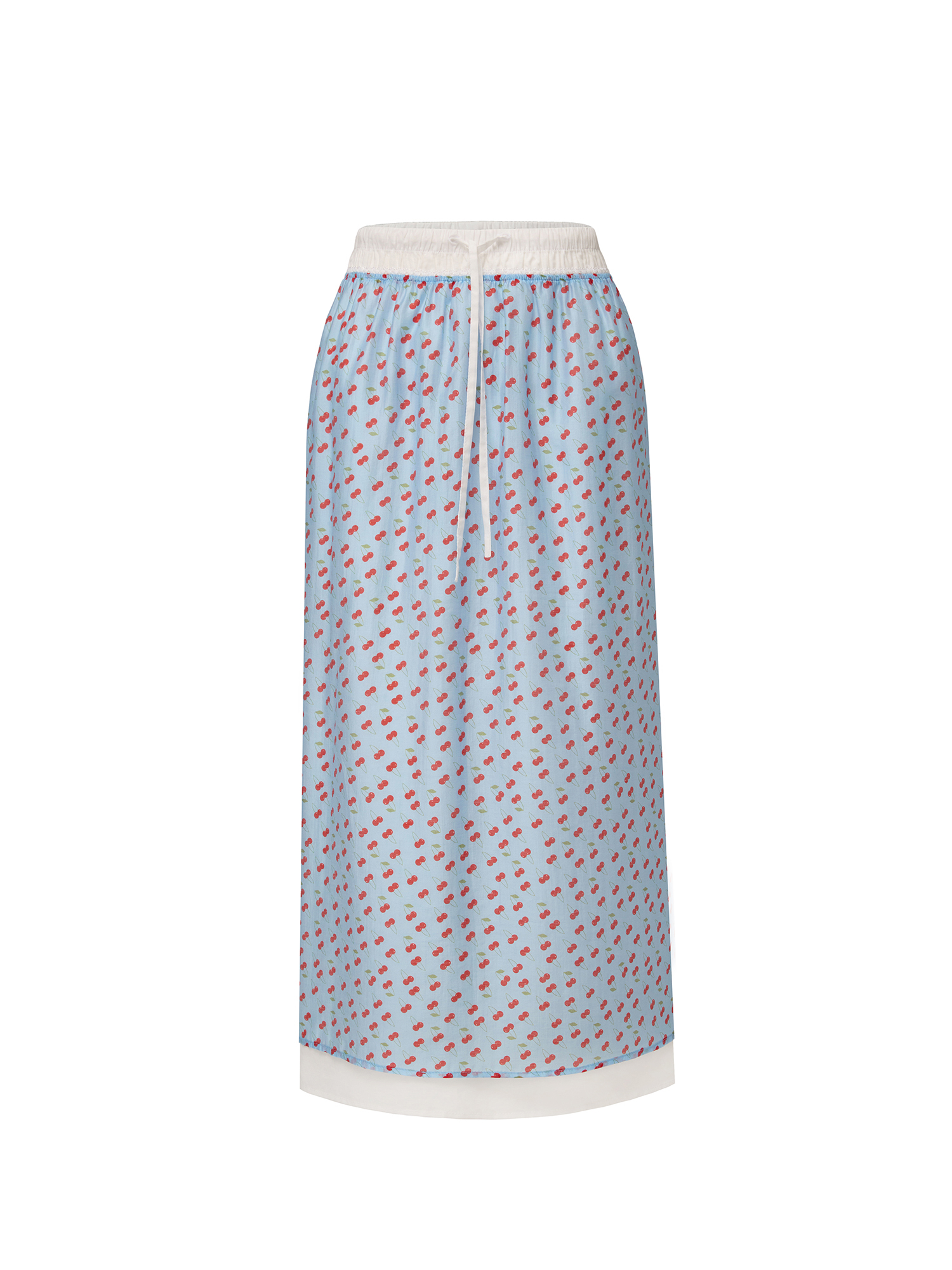 Cherry skirt, blue