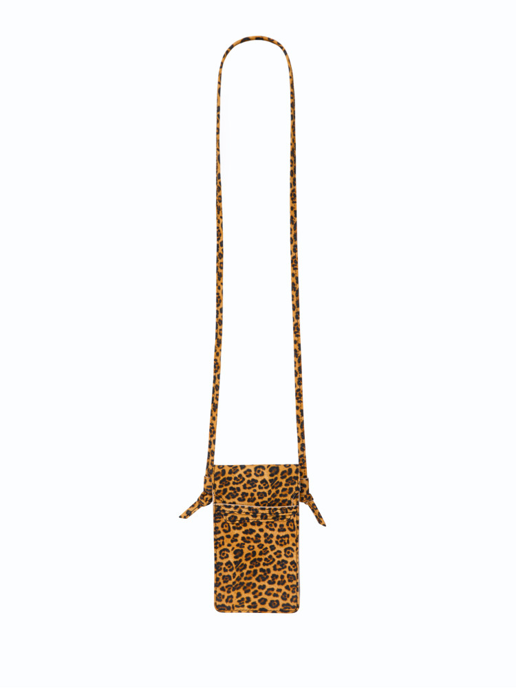 Leopard phone bag