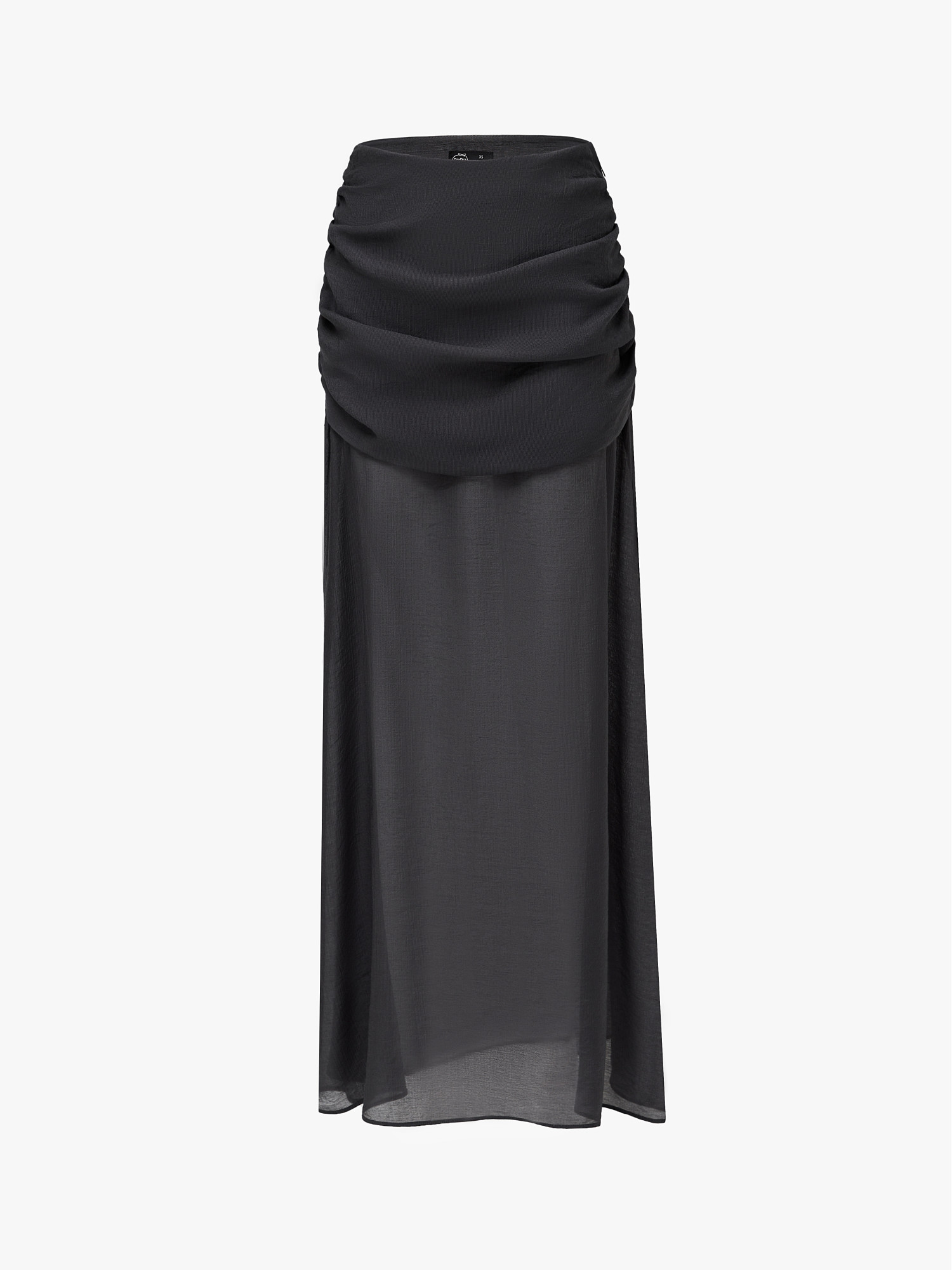 Grey maxi skirt