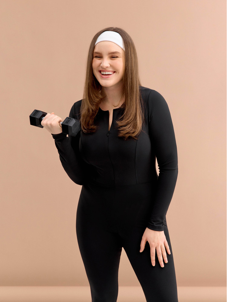Black long sleeve jumpsuit