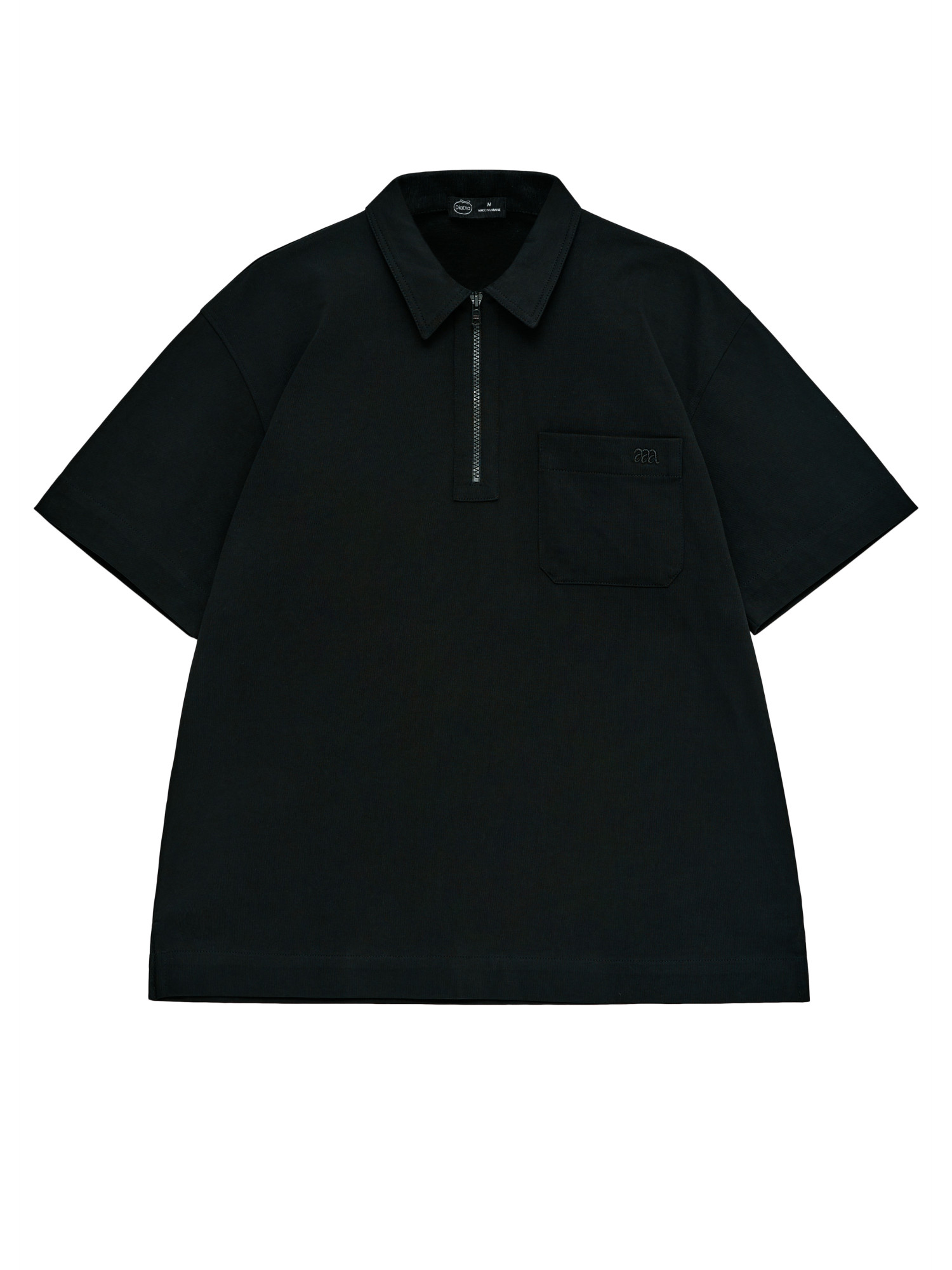 Men's premium cotton black t-shirt