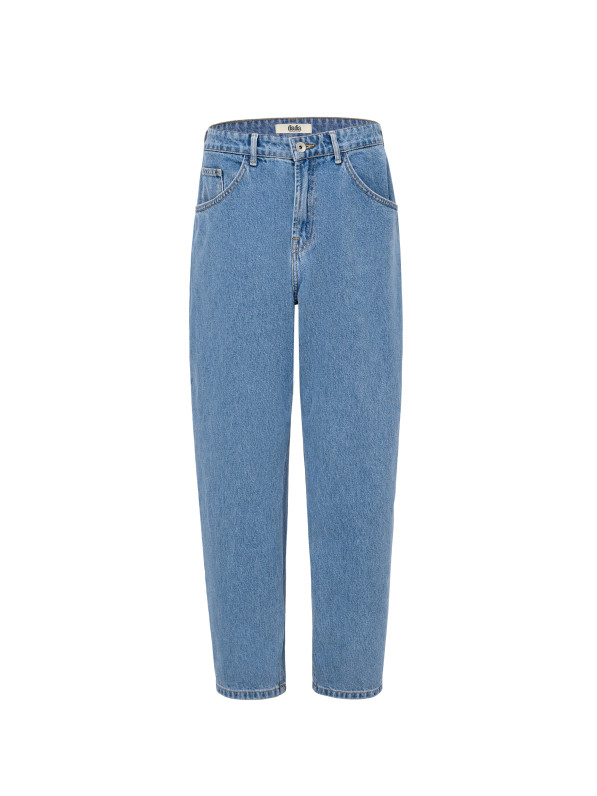 Men's blue baggy jeans