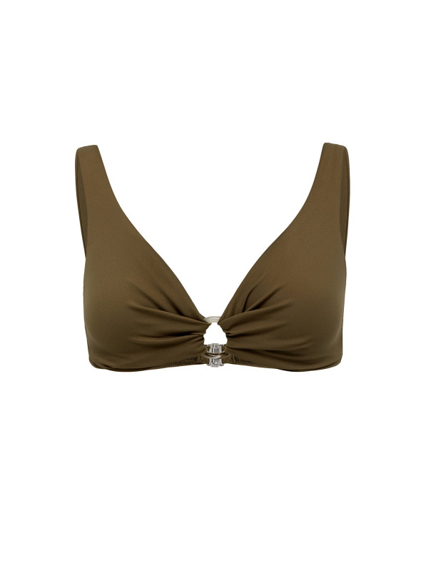 Swimsuit, khaki
