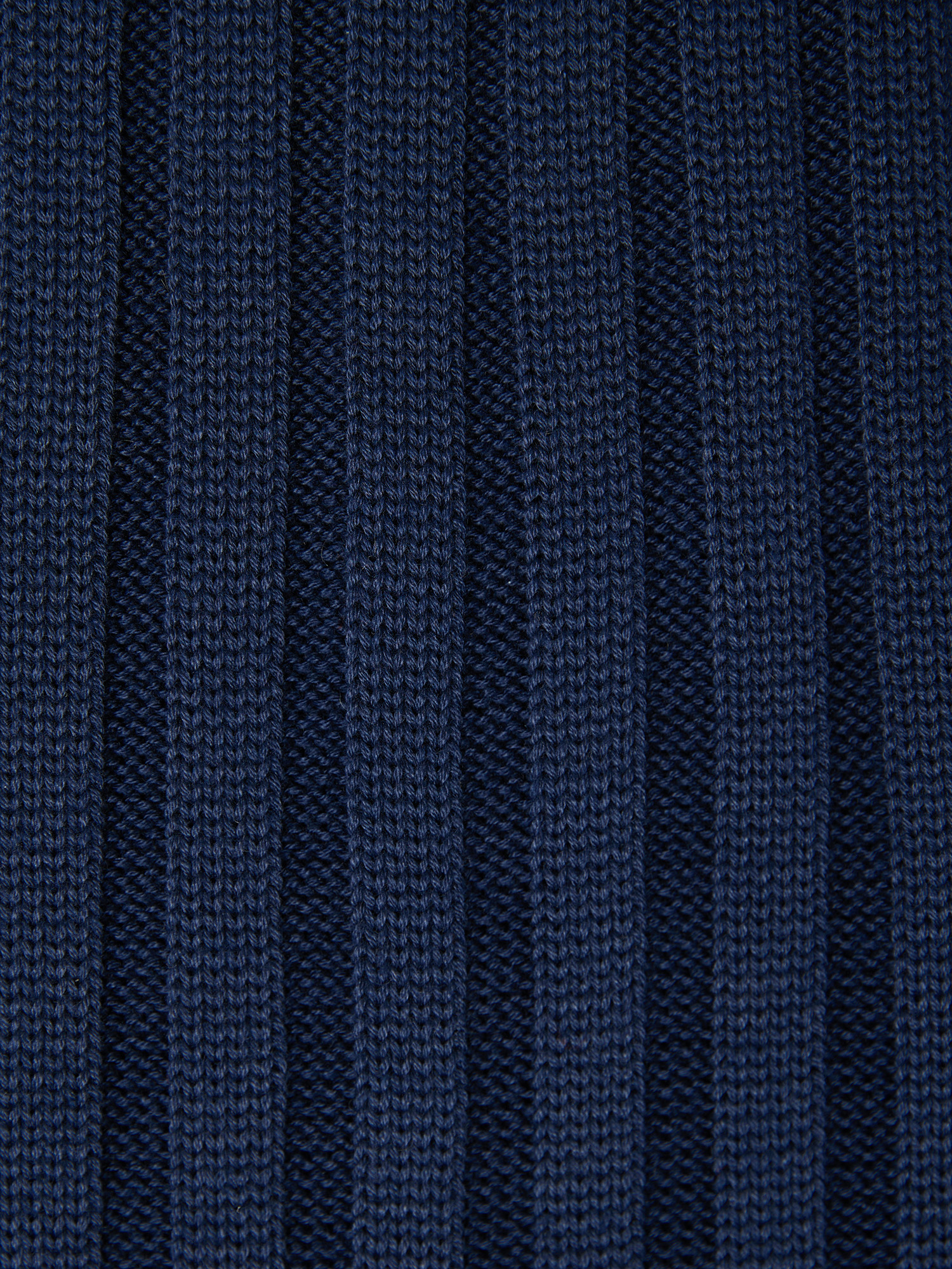 Knitted sweater, blue