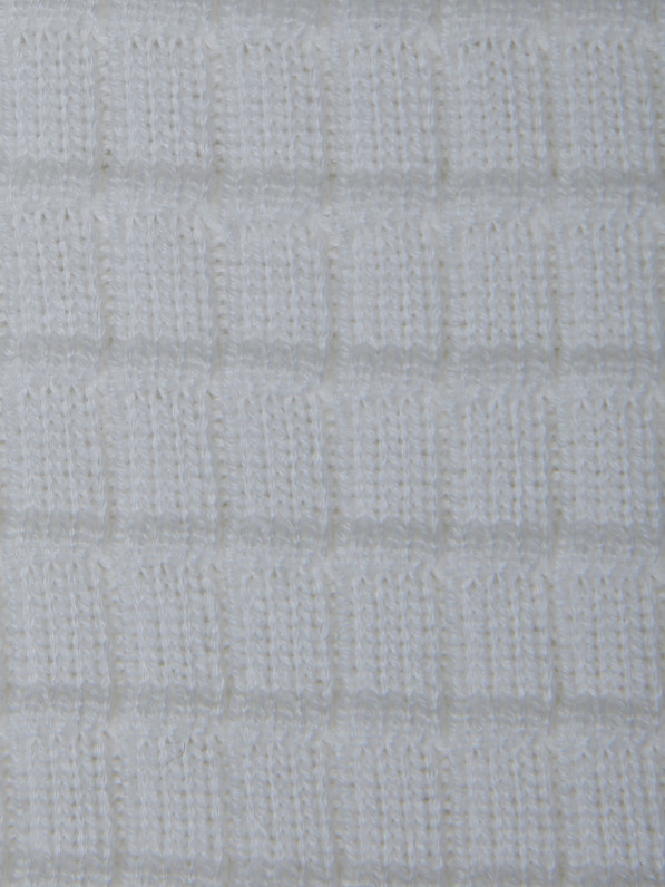 Knitted cardigan, milky