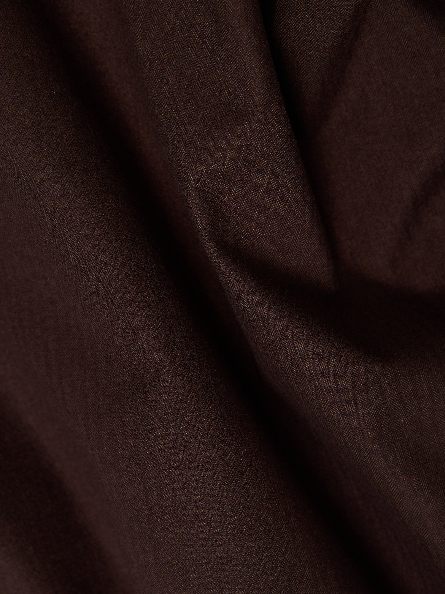 Oversized jacket with shawl collar, brown