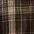 Checked wool bomber jacket, dark brown