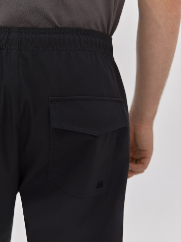 Men's waterproof membrane raincoat pants, graphite