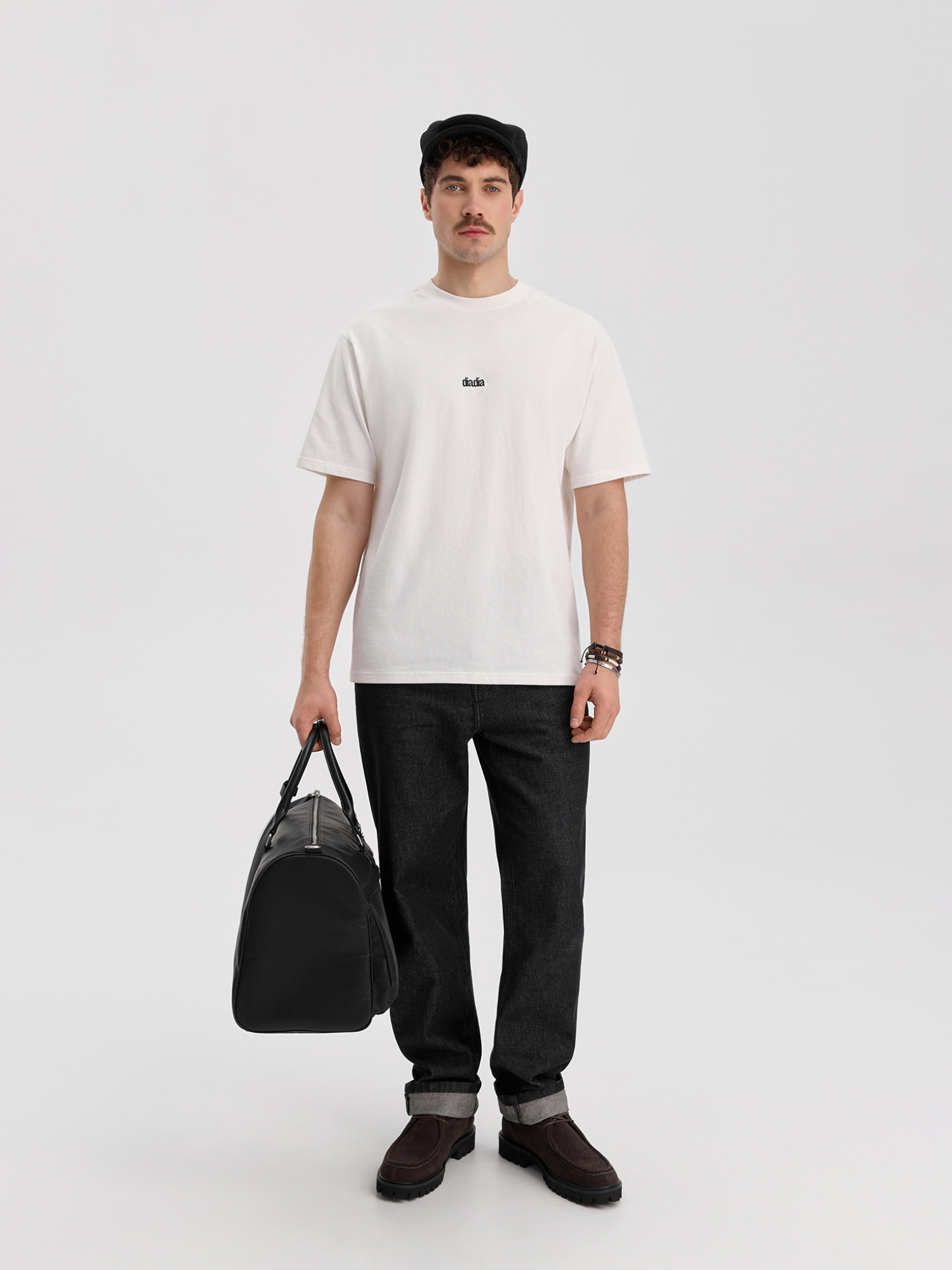 Men's T-shirt «diadia"», milky