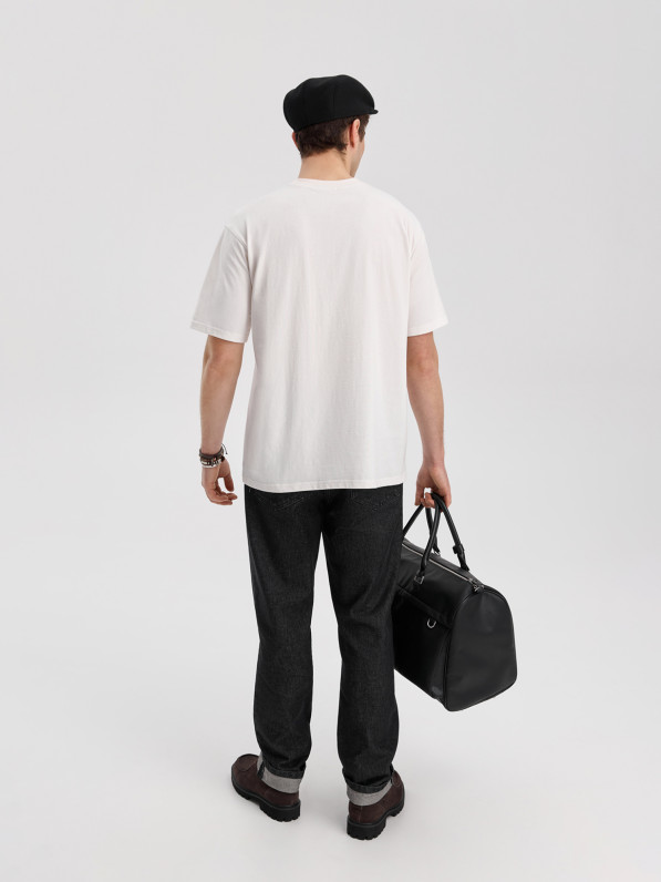 Men's T-shirt «diadia"», milky