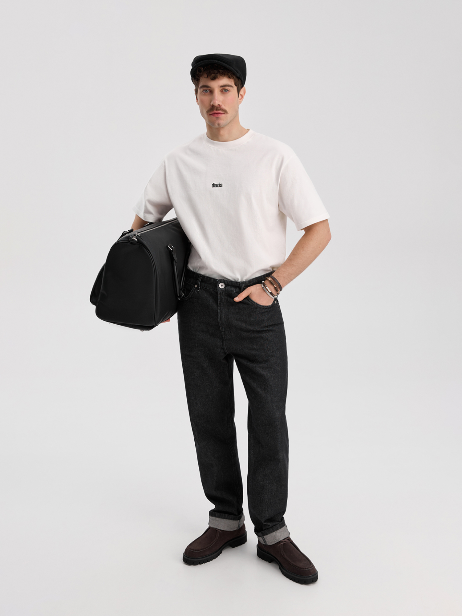 Men's T-shirt «diadia"», milky