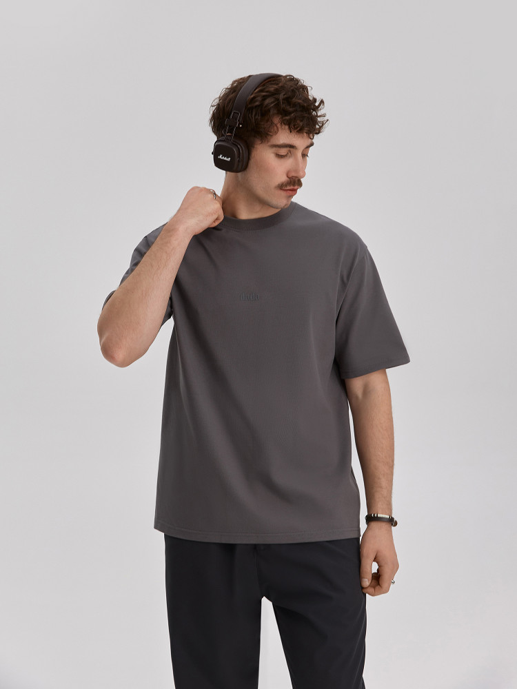 Men's T-shirt «diadia», gray