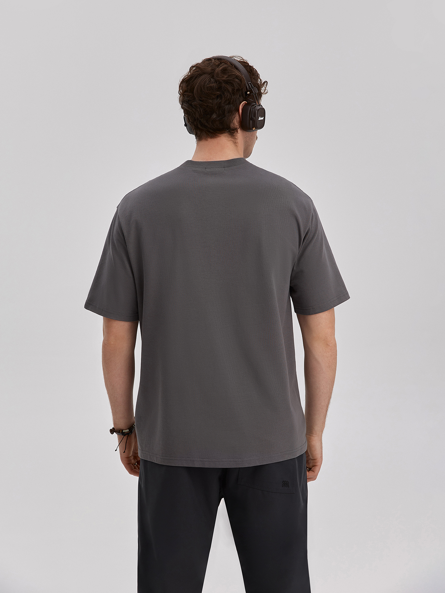 Men's T-shirt «diadia», gray