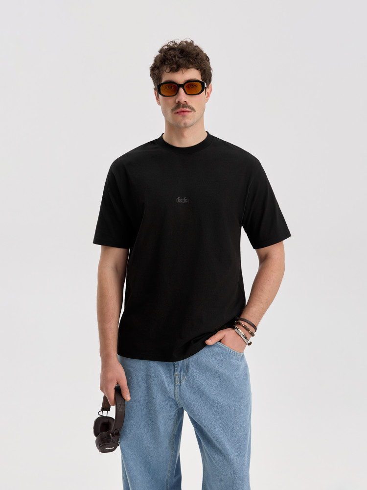 Men's T-shirt «diadia», black