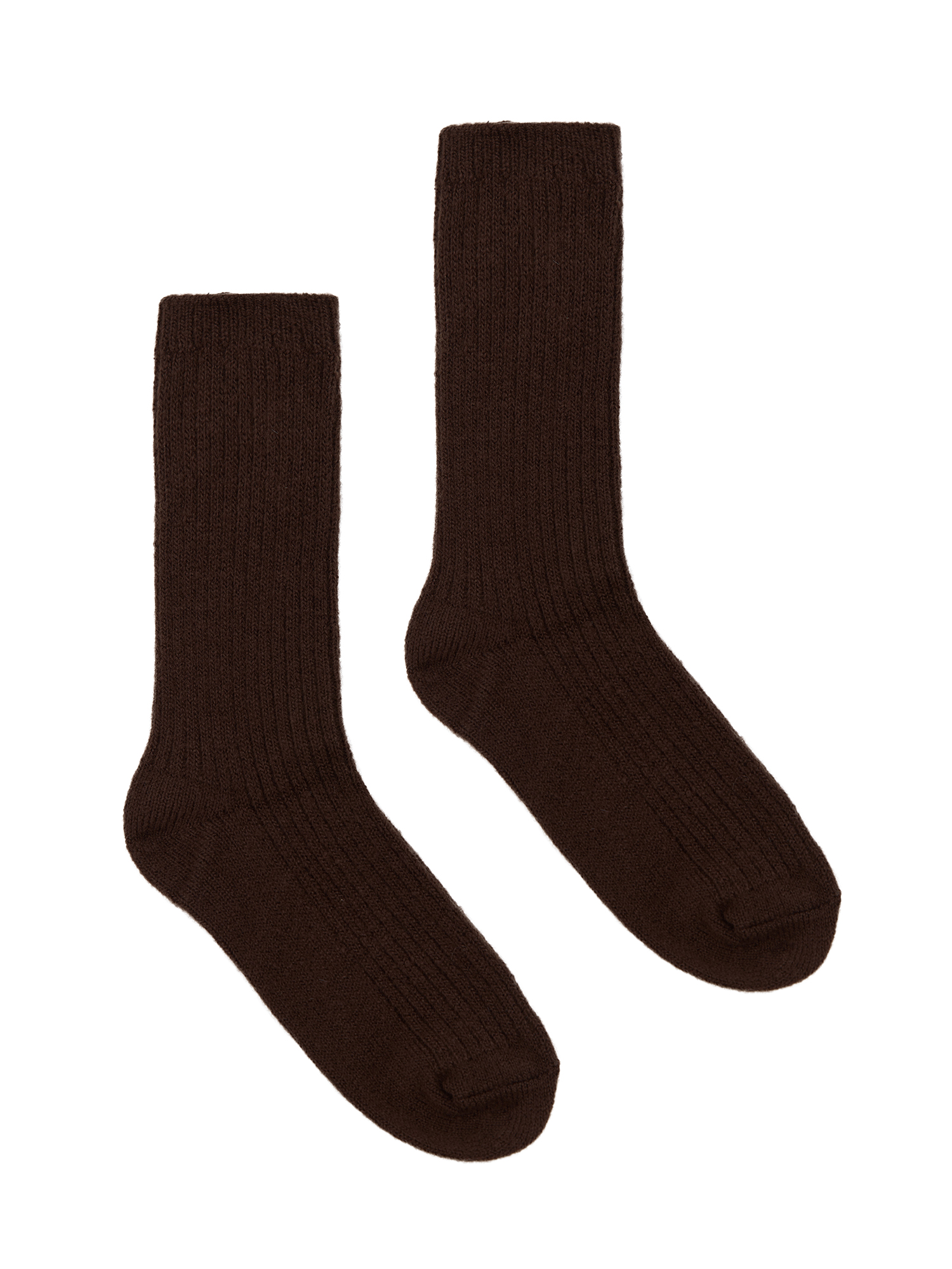 Woolen socks, chocolate