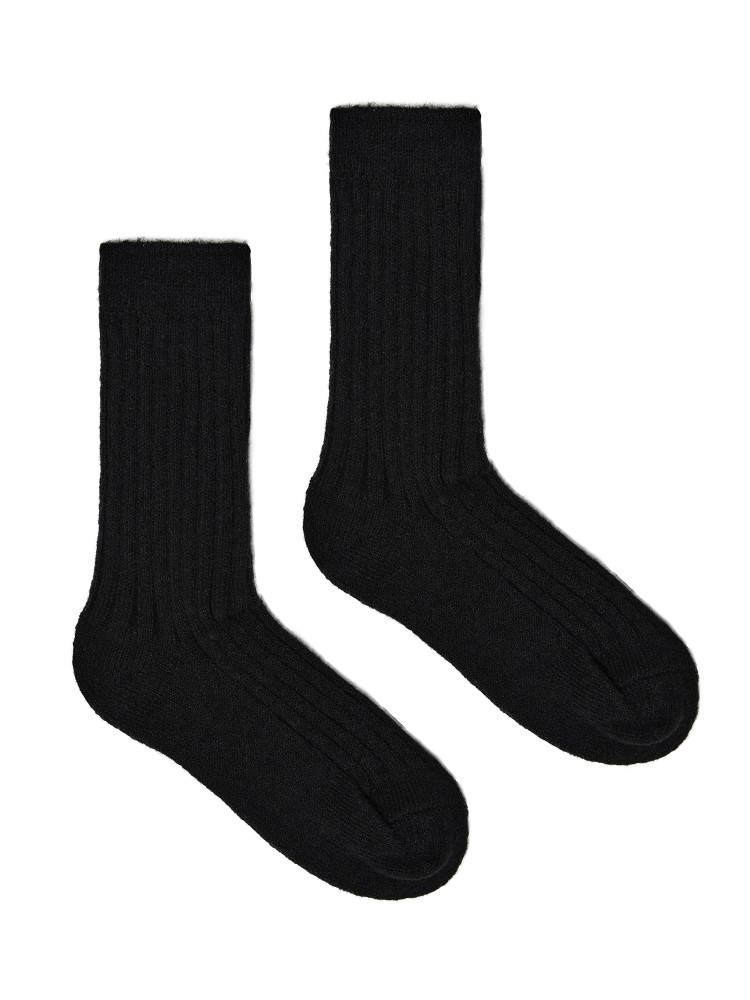 Woolen socks, graphite