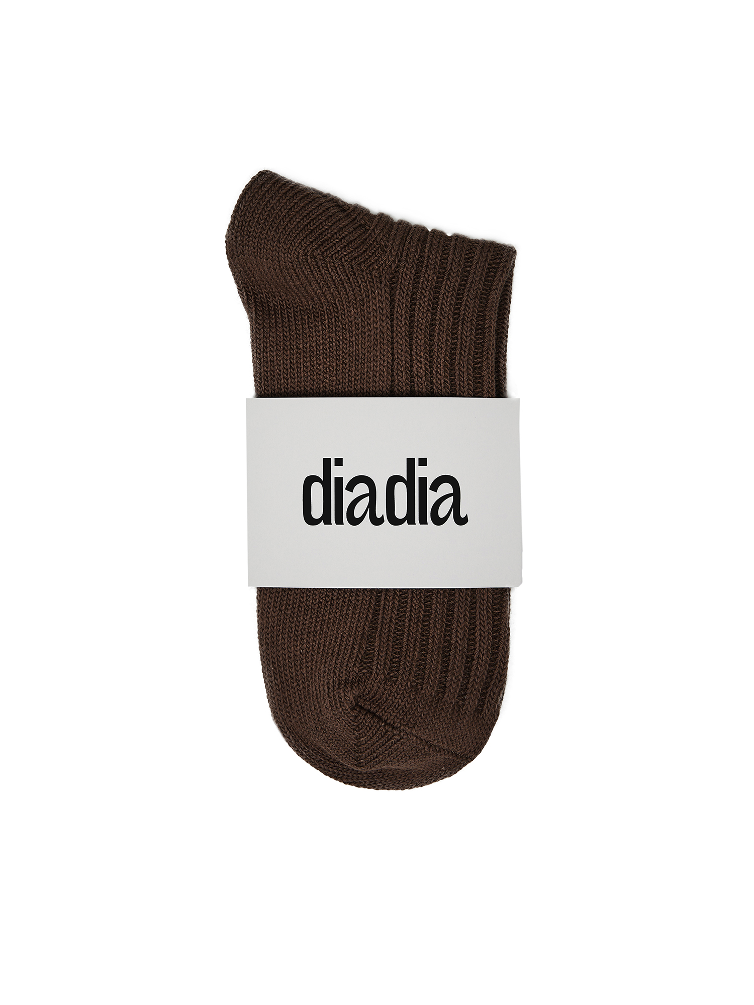Thick cotton socks, chocolate