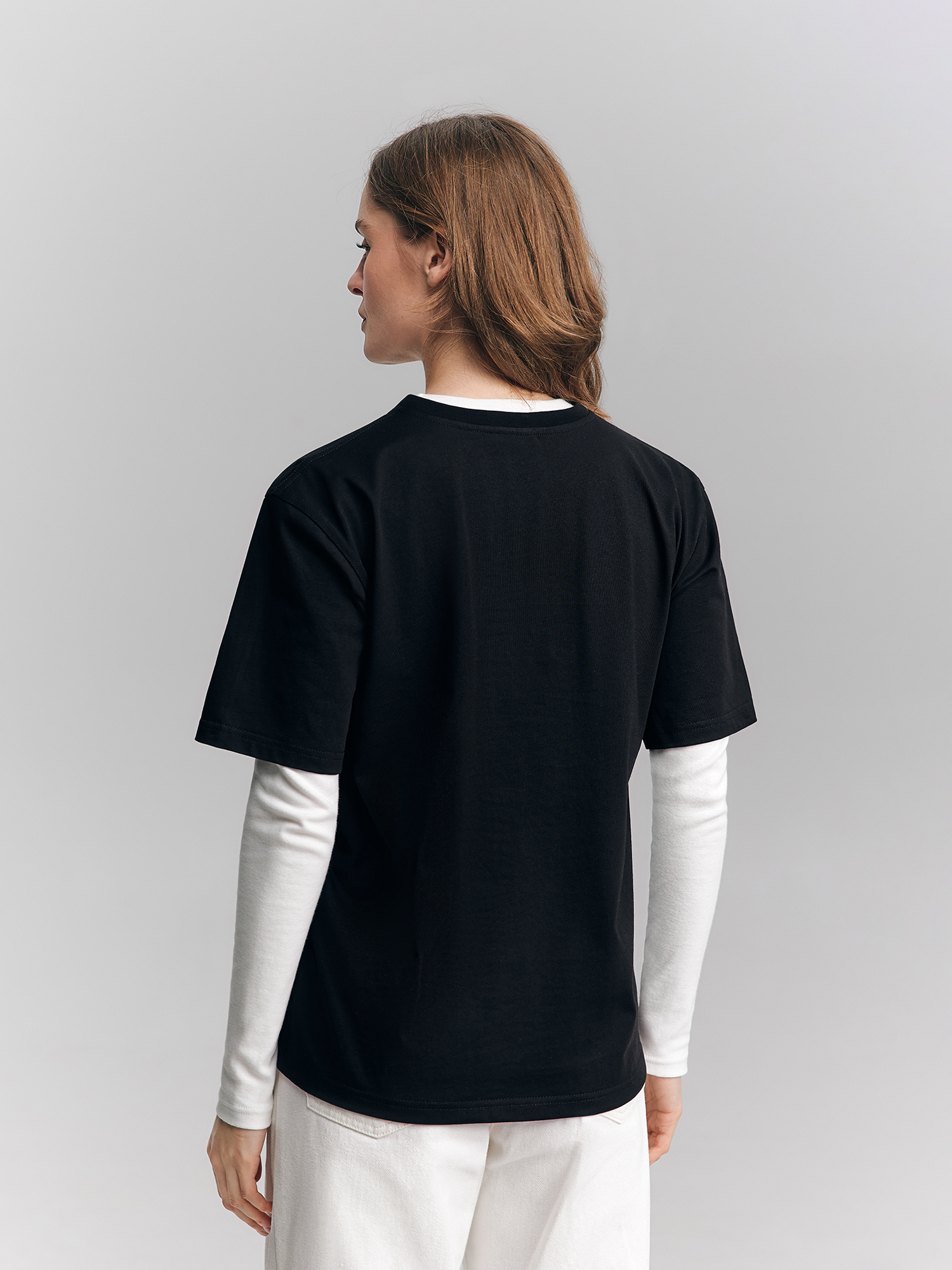 Oversized black t-shirt