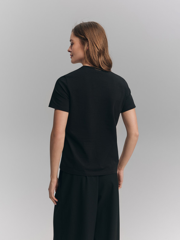 Basic T-shirt, black