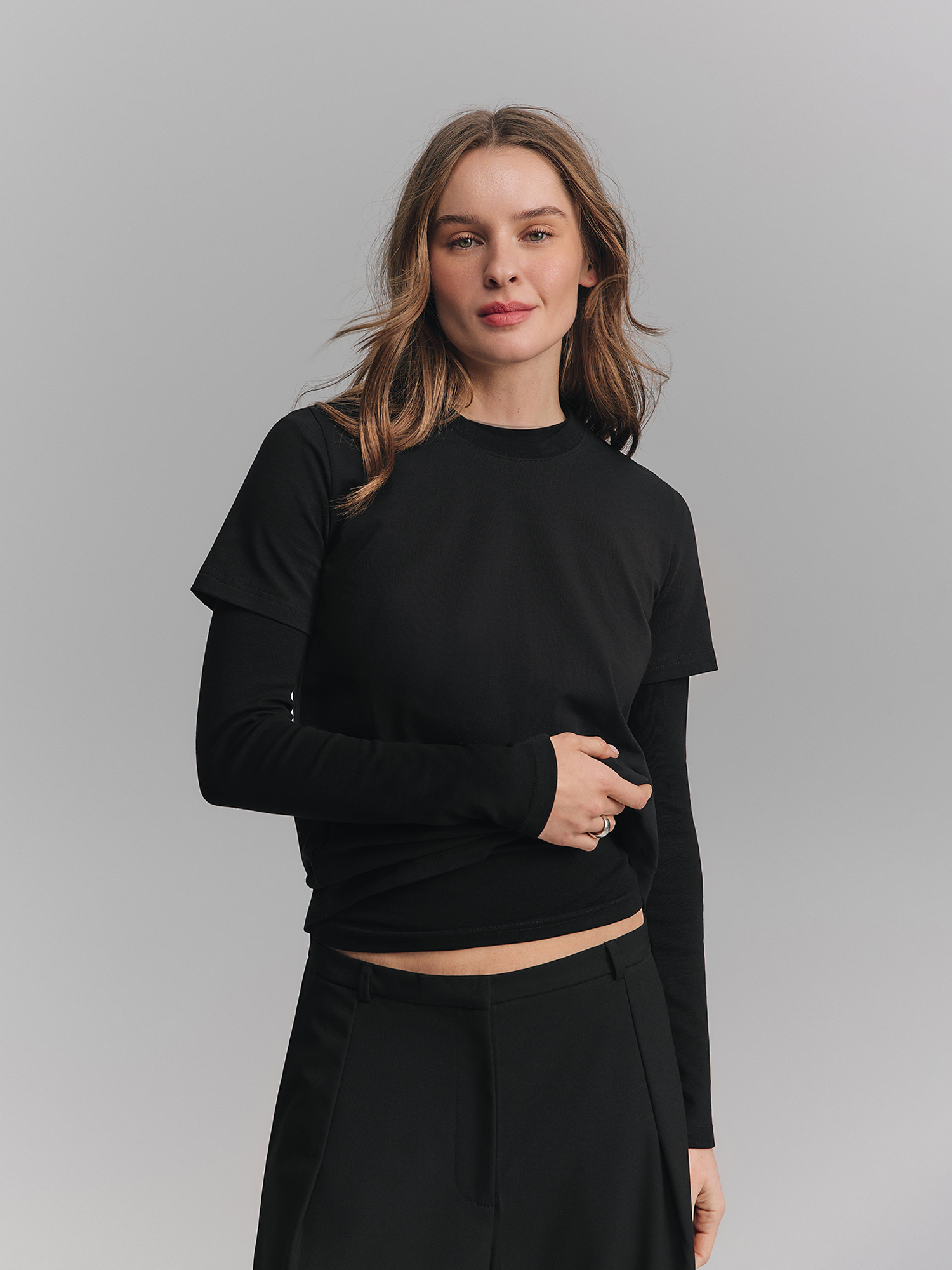 Basic T-shirt, black