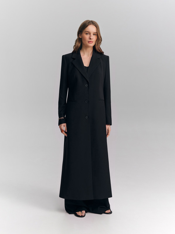 Long jacket, black