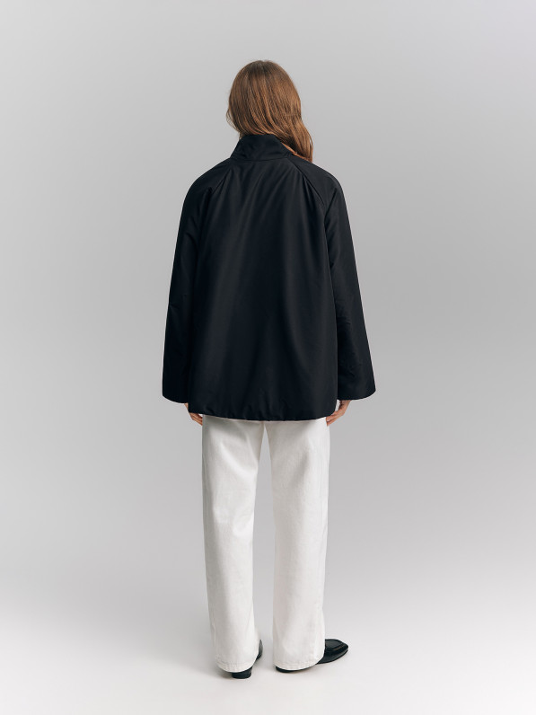 Wide straight jeans, white