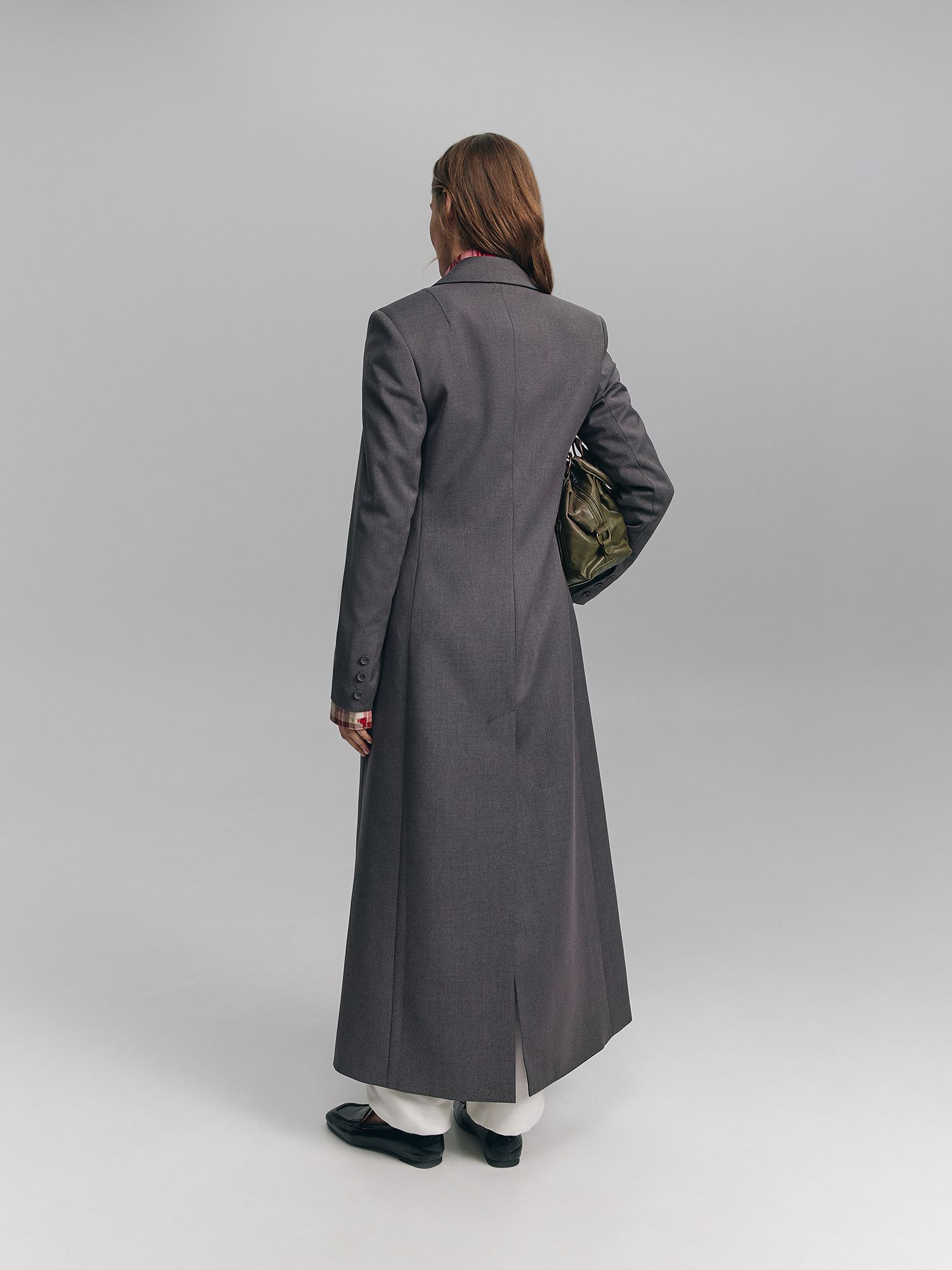 Long jacket, gray
