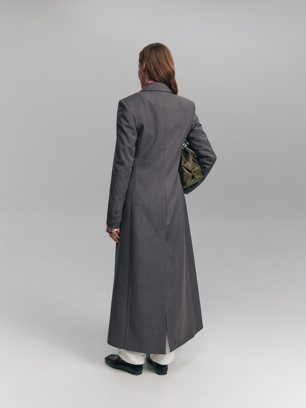 Long jacket, gray