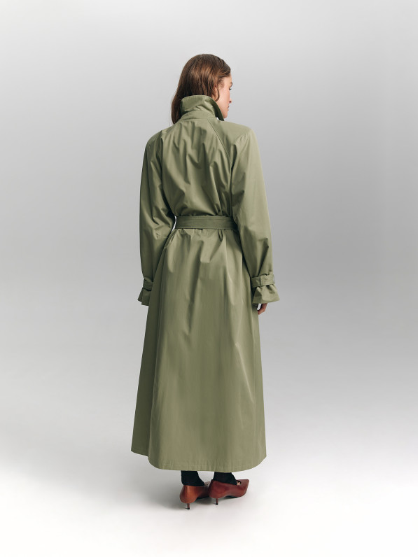 Trench coat, olive