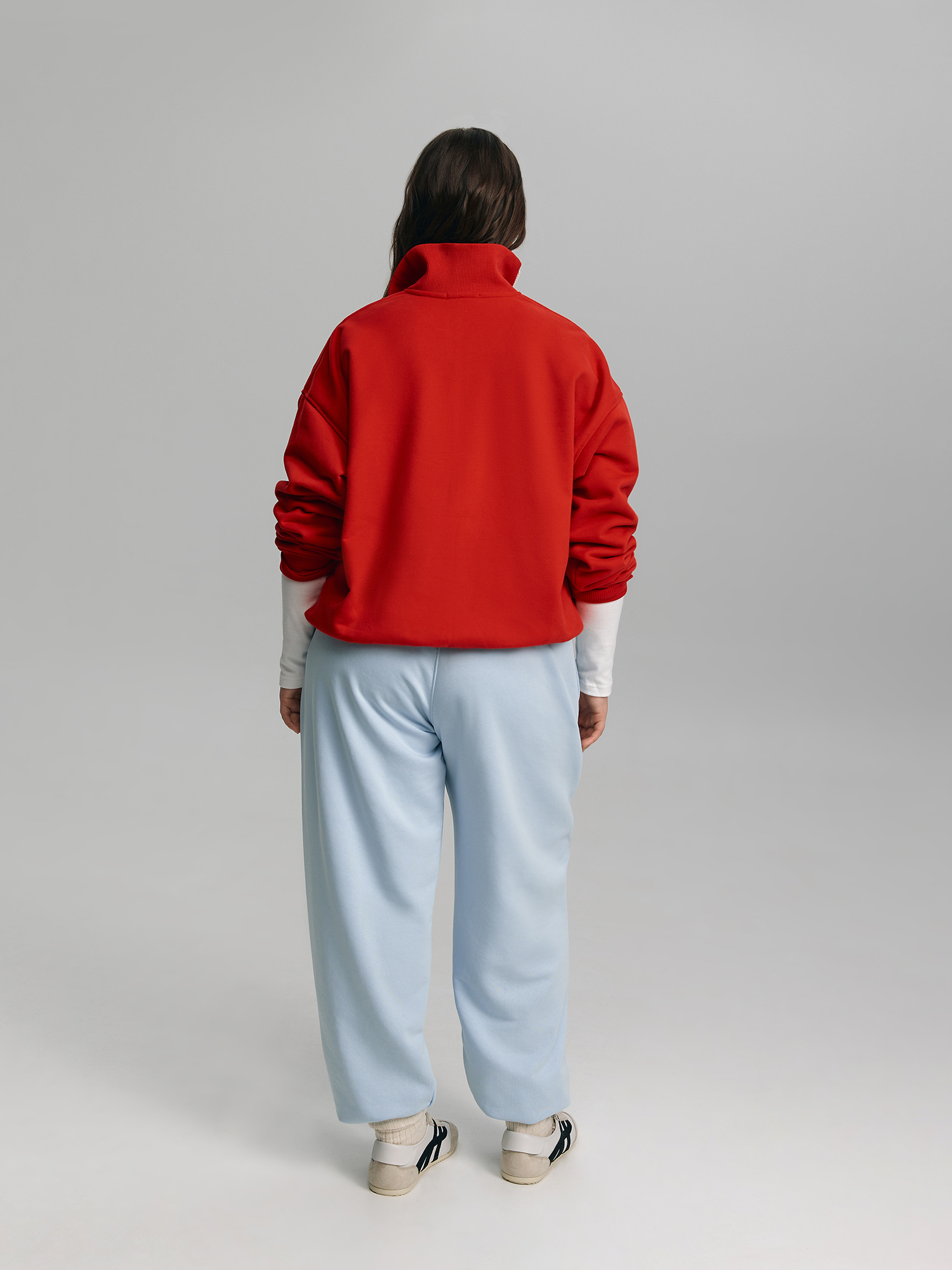 Джогери oversize, блакитні