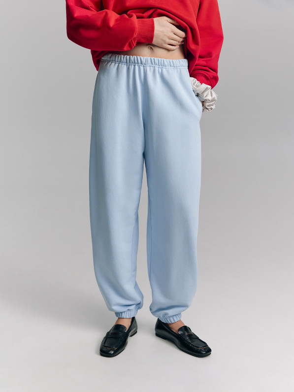 Джогери oversize, блакитні