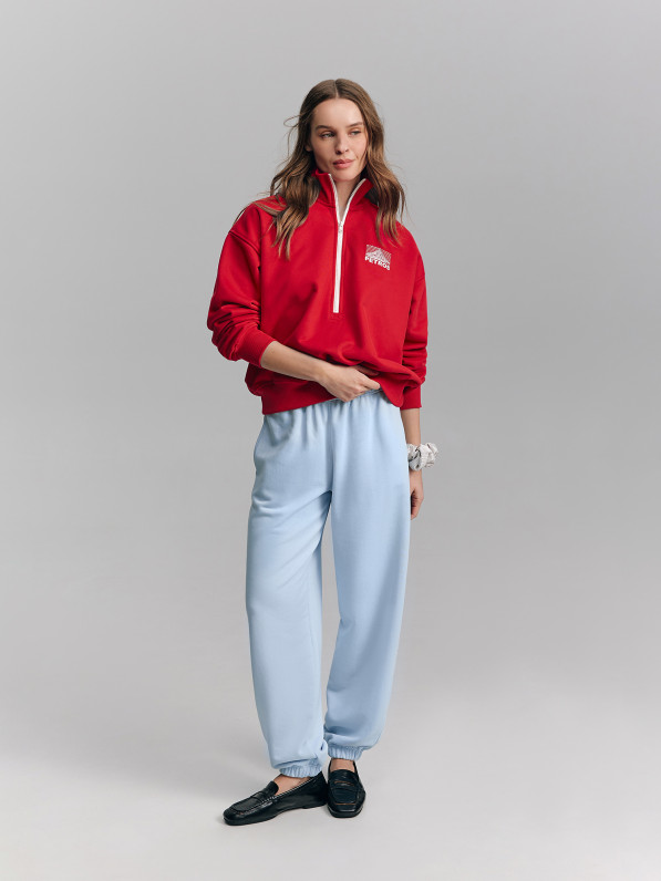 Джогери oversize, блакитні