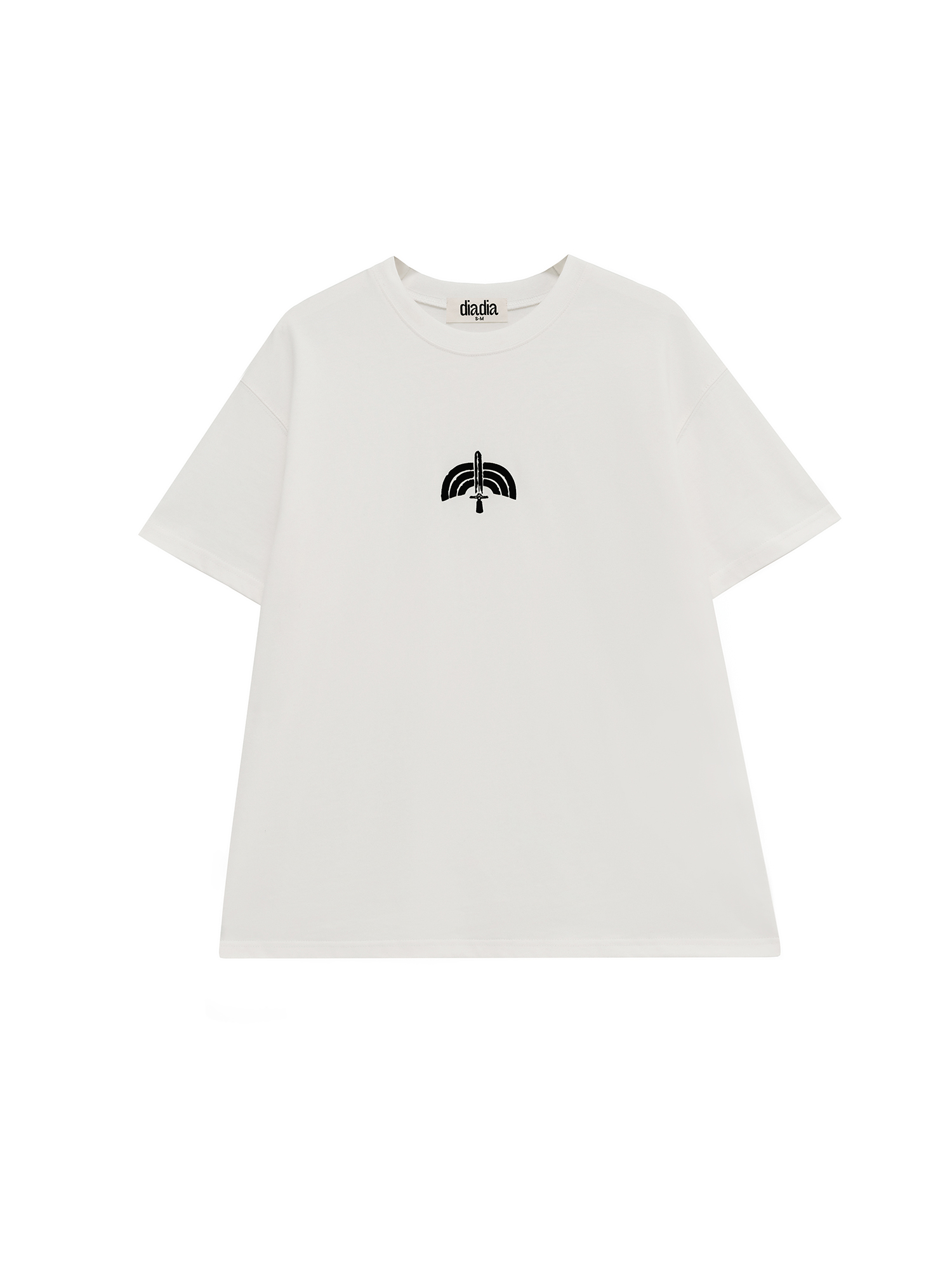 Unisex T-shirt "Pravda", milky