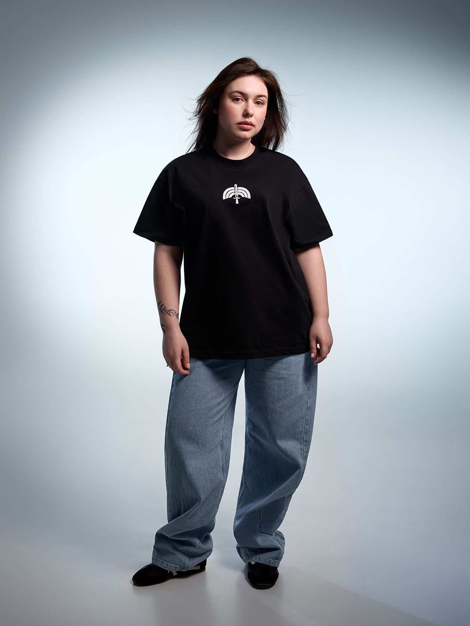 Unisex T-shirt "Truth", black