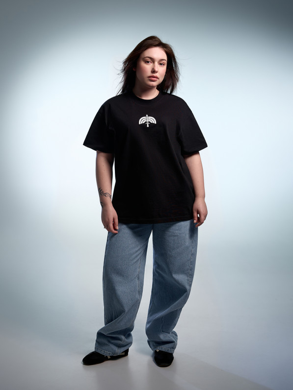 Unisex T-shirt "Truth", black