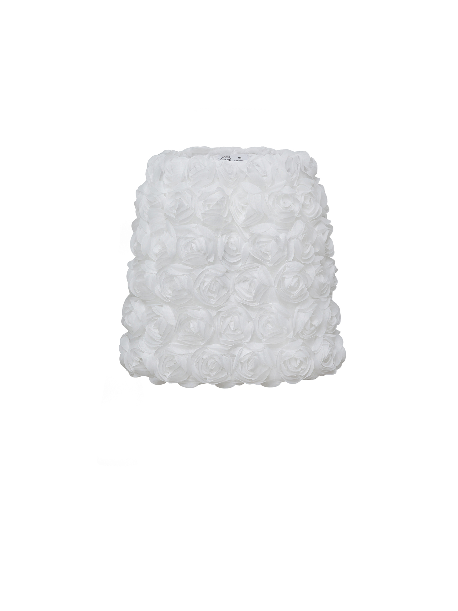 ROSE mini skirt, white