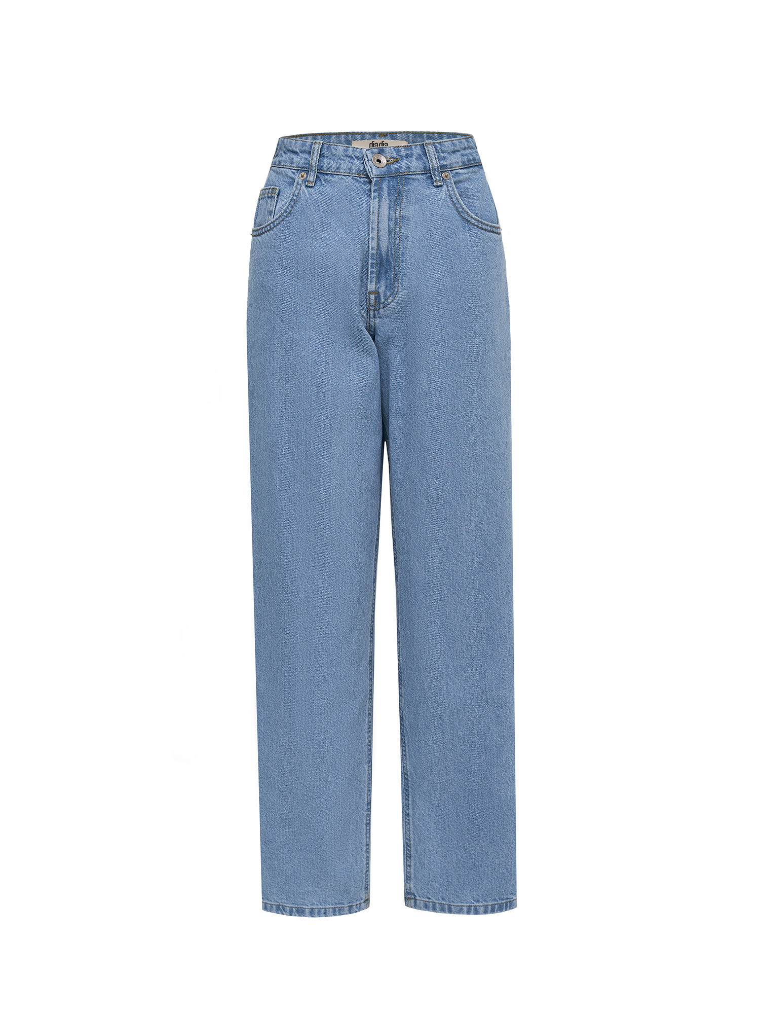 Wide-leg jeans, blue