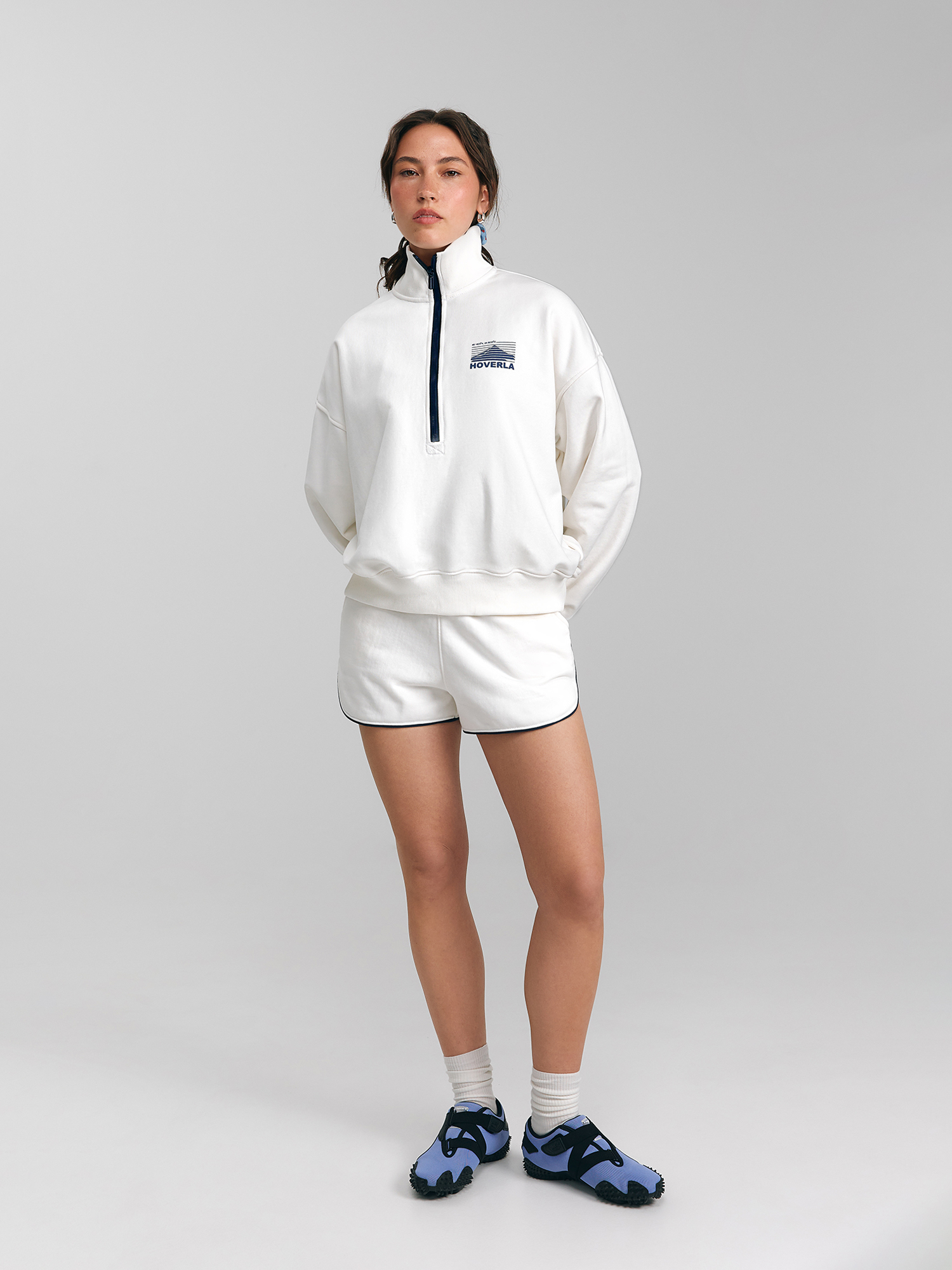 Sweatshirt "Hoverla", milky