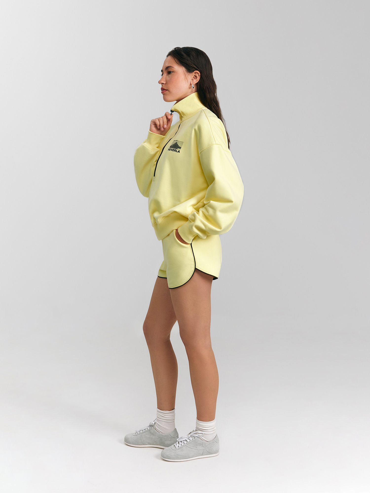 Sweatshirt "Hoverla", yellow