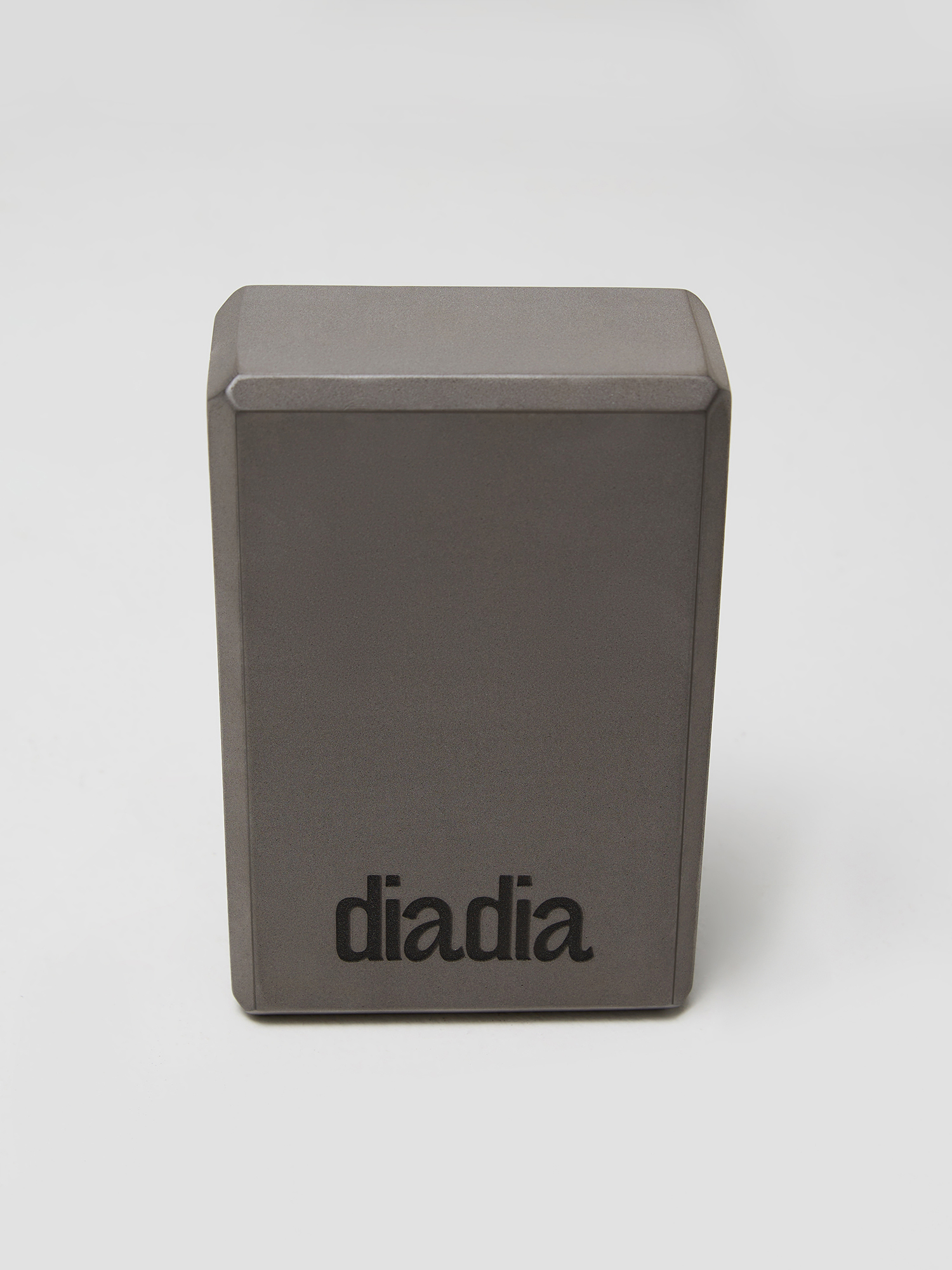 Stretching and yoga block, graphite