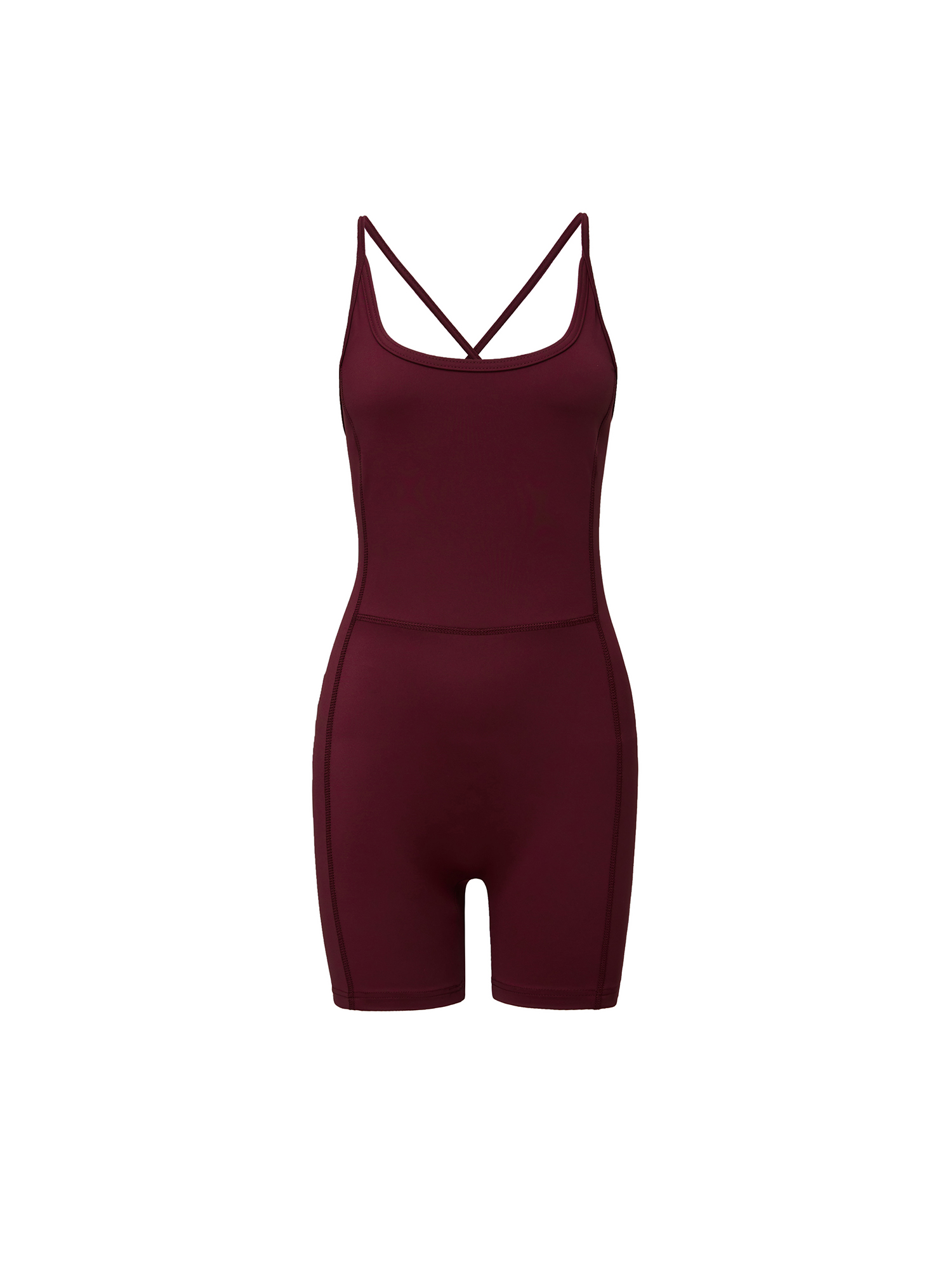 Jumpsuit, burgundy