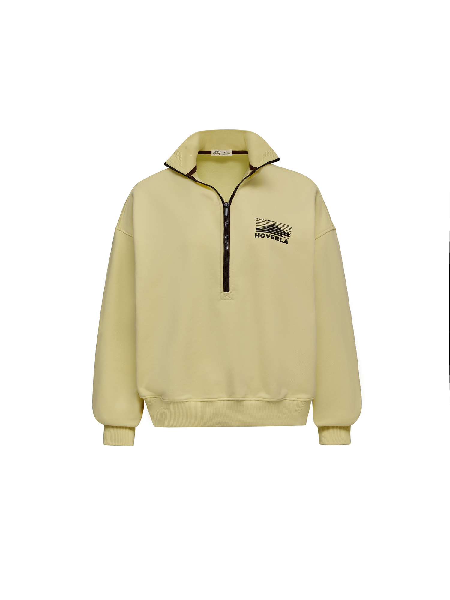Sweatshirt "Hoverla", yellow