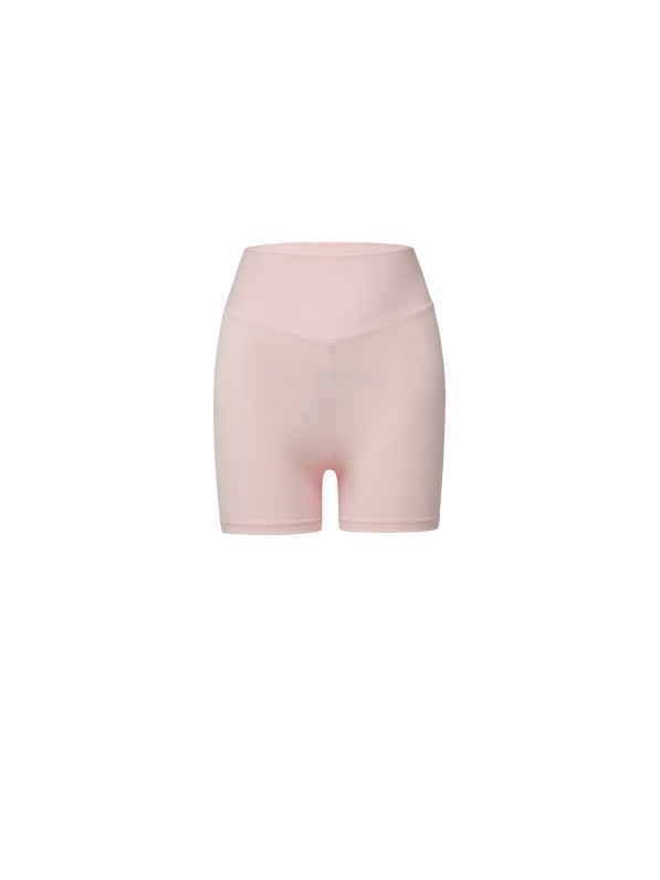 Short bike shorts, light pink