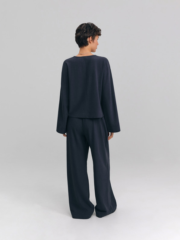 Linen shirt, blue