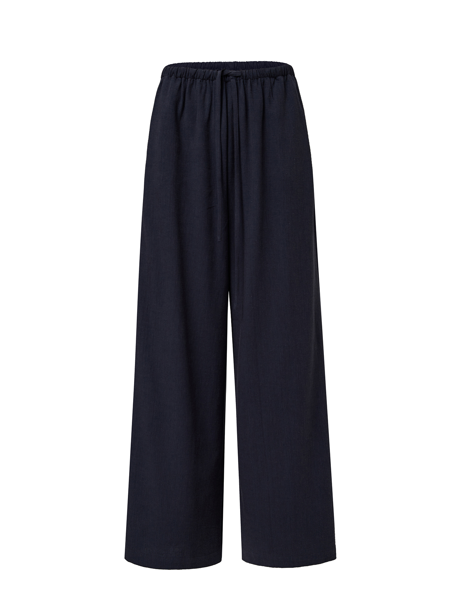 Linen pants, blue