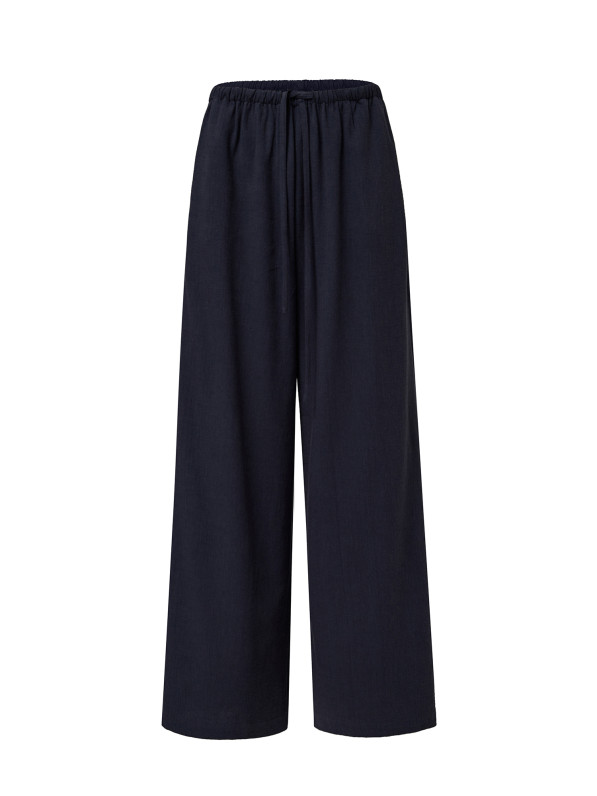 Linen pants, blue