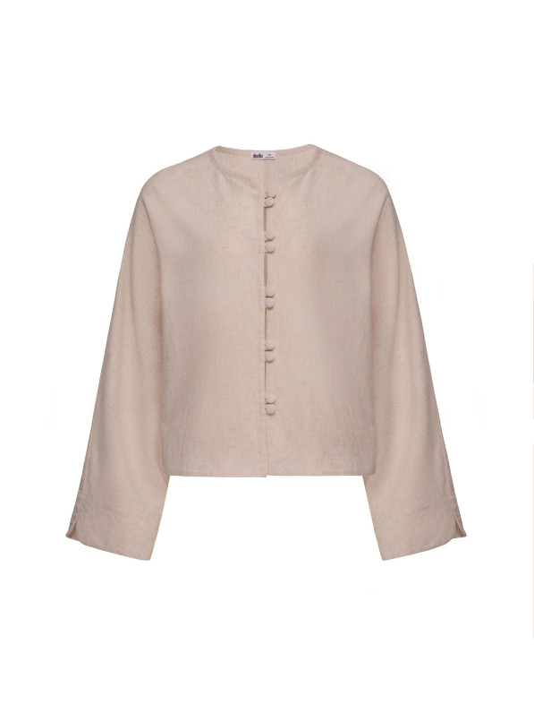 Linen shirt, beige